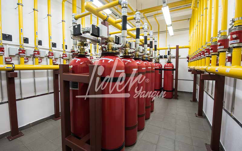 FM200 Yangın Söndürme Sistemleri Kullanım Alanları - Lider Yangın