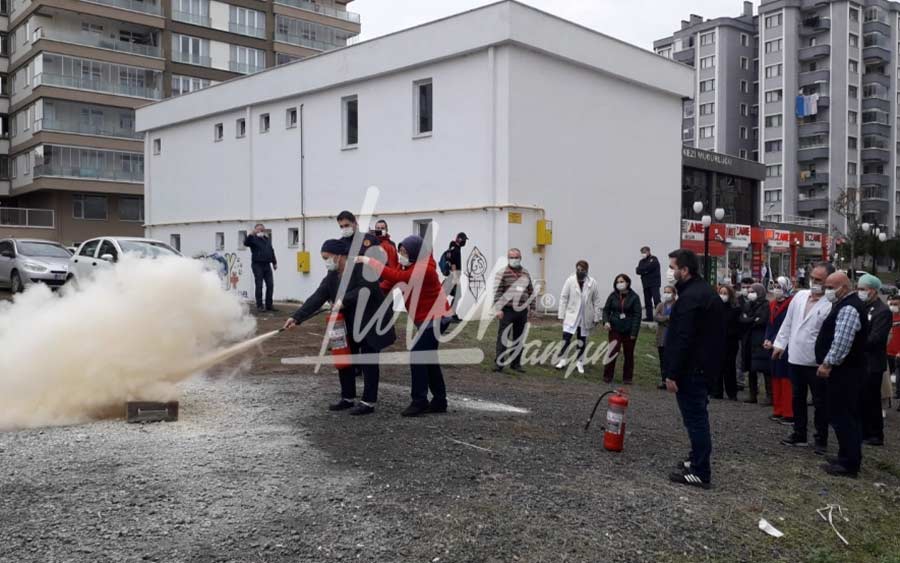 Tatbikatlar ve Yangın Eğitimi - Lider Yangın