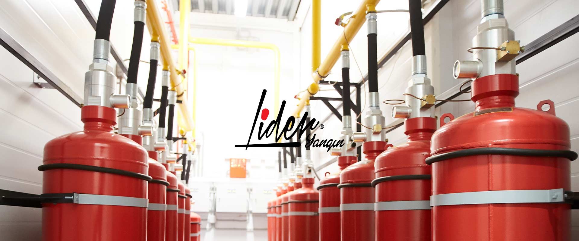 Gazlı Söndürme Sistemleri - Lider Yangın